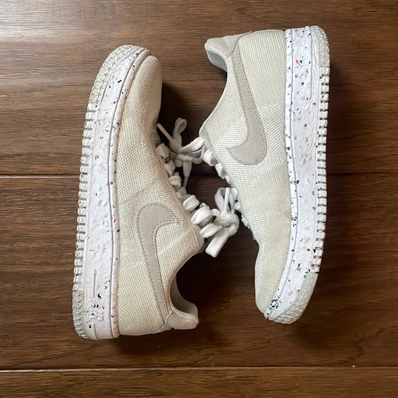 Nike Women’s Air Force 1 Crater Flyknit - Light Cream - Picture 6 of 13